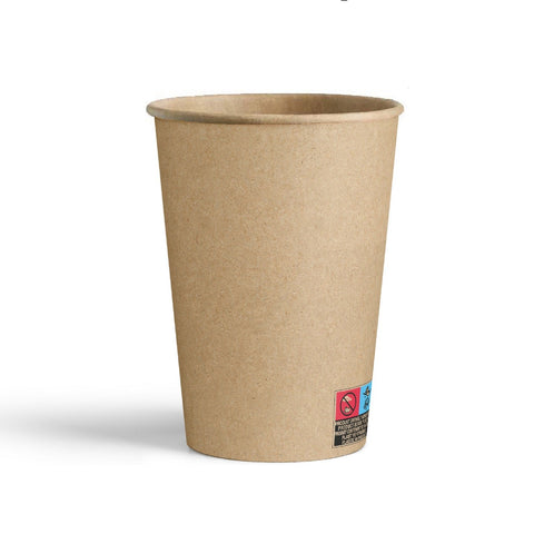 Kaffeebecher Kraft PE 12oz 300 ml, 1000 Stück