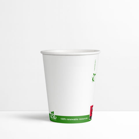 Kaffeebecher BIO/PLA 12oz 300ml, 1.000 Stück