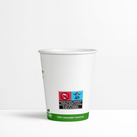 Coffee cup BIO/PLA 12oz 300ml, 1,000 pieces