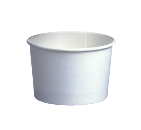 Ice Cream Cup White 100ml 4oz 1,000 Pieces